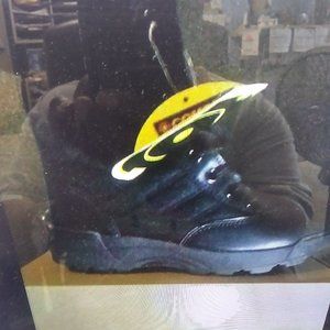 karkein military combat boots black 8.5